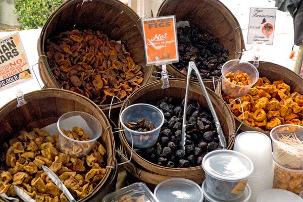 Arnett Farms dried fruits including asian pears and persimmons