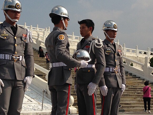 Honor Guard Asian Art Biennial, Taipei Taiwan 2013. | Photo: Hagar Ophir