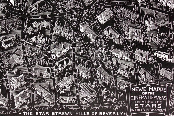 Detail of a circa 1932 wood engraving by Paul Landacre. Courtesy of the William Andrews Clark Memorial Library, UCLA. Photo credit: Jennifer Bastian.