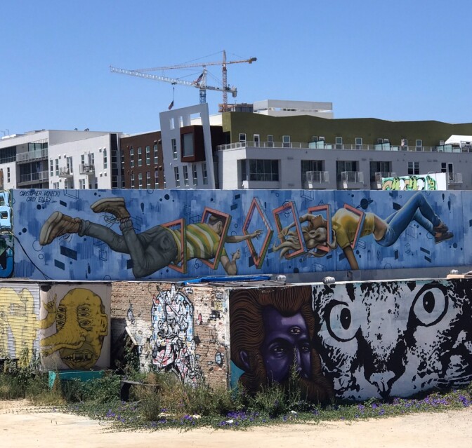 Silo at Makers Quarter | G. James Daichendt
