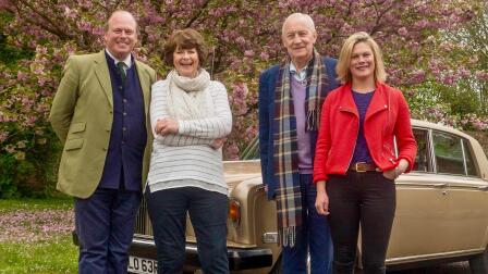 Pam Ayres and Geoffrey Whitehead