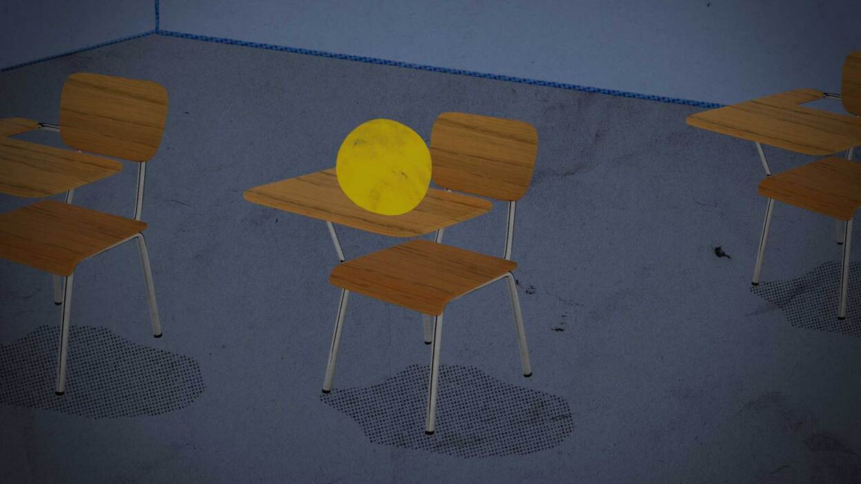 To Foster Change - still of animation showing Genesis in class