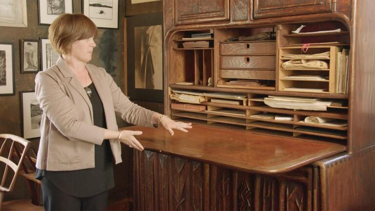 Wharton Esherick's Standing Desk