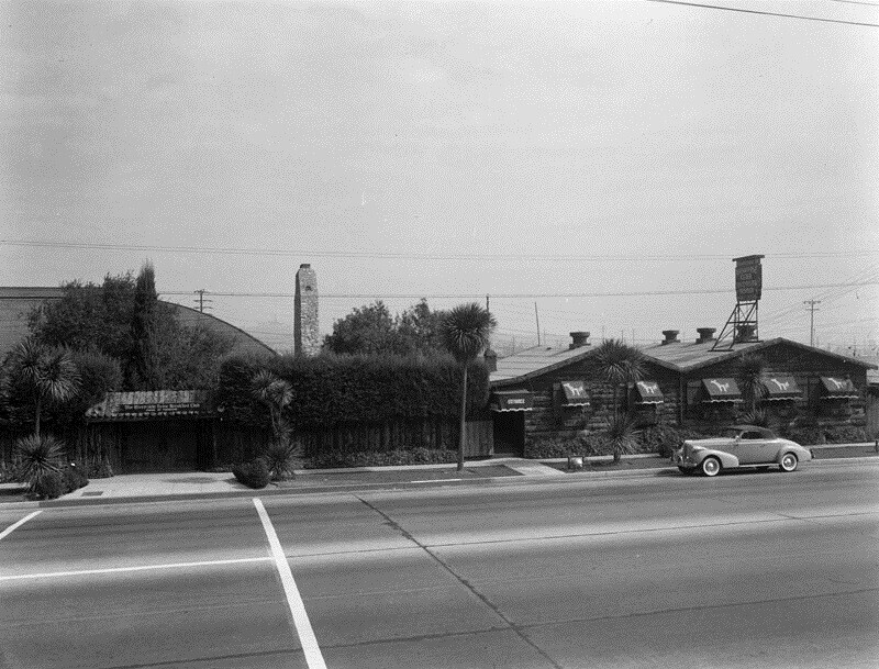 L.A. Breakfast Club Clubhouse on Riverside Drive, circa 1930