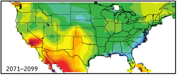 Diffenbaugh et al., Geophysical Research Letters, August 2008