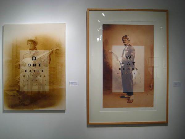 Steven Greenfield's Gameface and Nightmare at the L.A. Art Show I Photo by Helen Ly