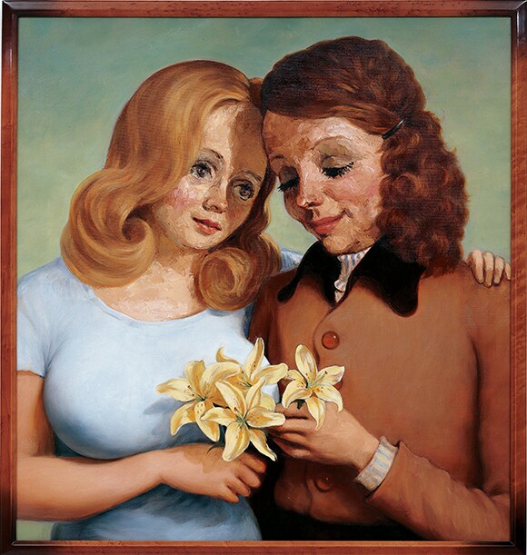 John Currin, "Daughter and Mother"