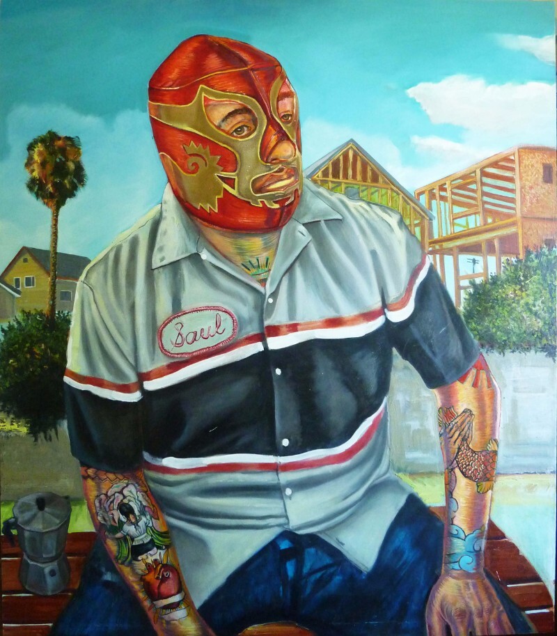 "Saul as Canek" by Sergio Teran is featured in the exhibition "E Pluribus Unum: Out of Many, One," at Studios on the Park in Paso Robles. | Courtesy of the artist