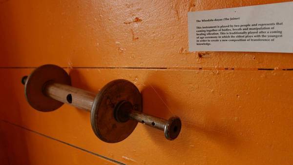 'The Whodalu-dayao (The Joiner)', a Kentifrican insturment | Photo: Kentifrica Museum of Culture/Project Row Houses Round 36