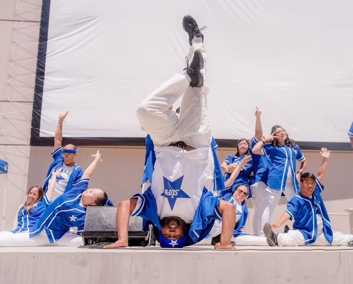 All Abilities Celebration, break dancing