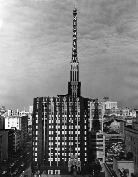 Richfield Building by Stiles O. Clements | Courtesy of the Los Angeles Public Library