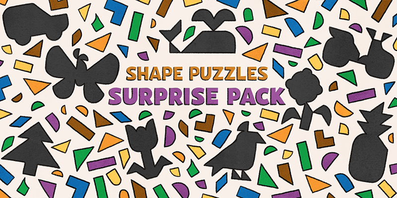 Shape Puzzles: Surprise Pack