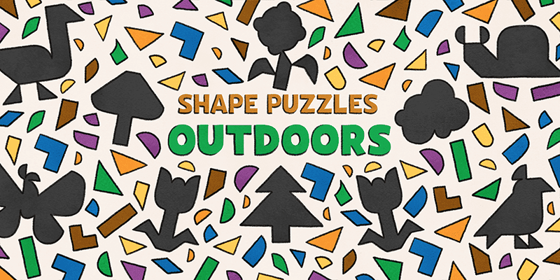 Shape Puzzles: Outdoors